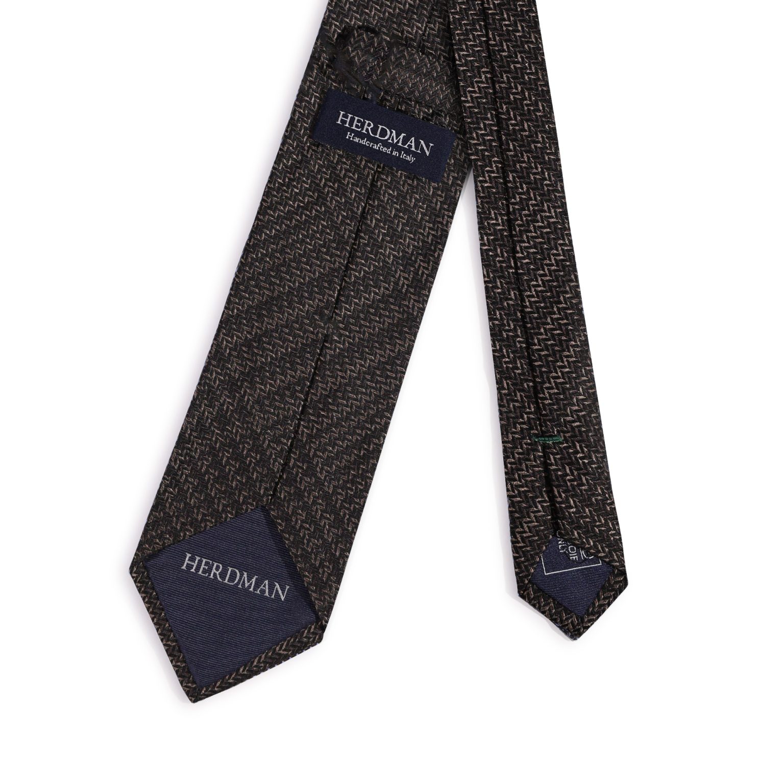 herdman handcrafted in italy silk tie back sku 207